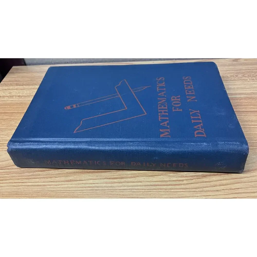 Mathematics for Daily Needs Vintage School Textbook 1950s Mid-Century Math‎ Book